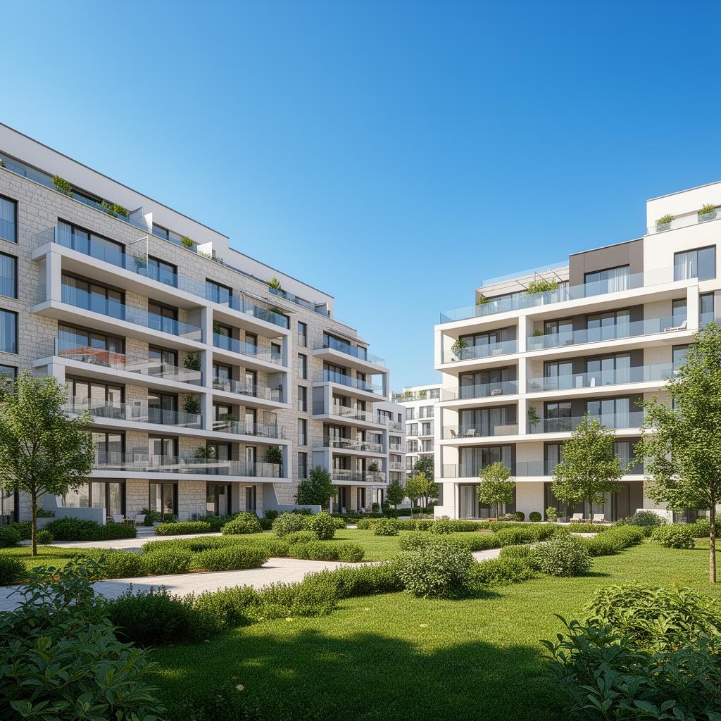 Moderne stambene zgrade pod upravljanjem